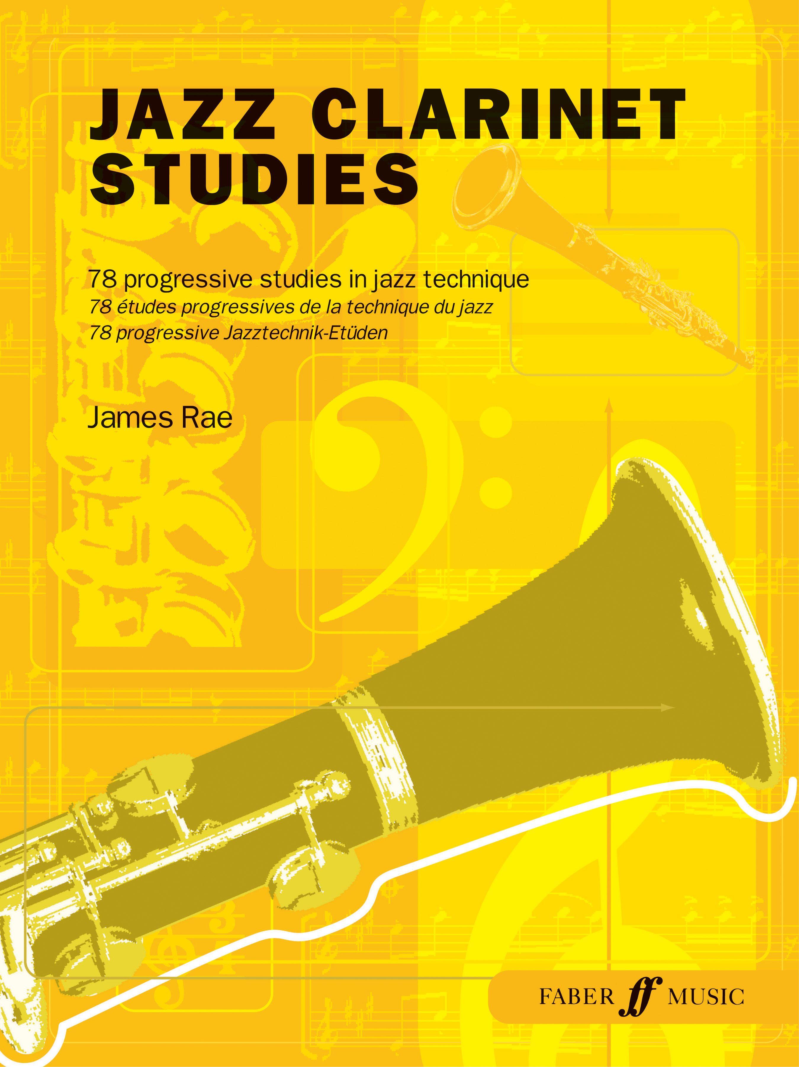 Vorderes Coverbild Jazz Clarinet Studies