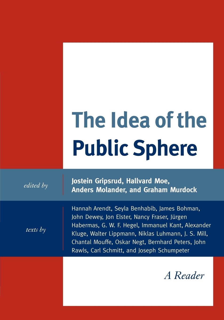Vorderes Coverbild Idea of the Public Sphere