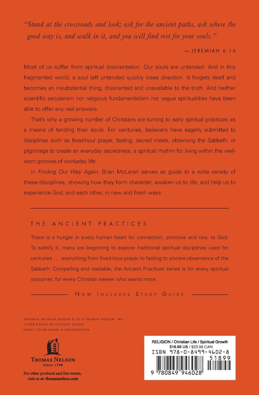 Rückseitencover The Finding Our Way Again