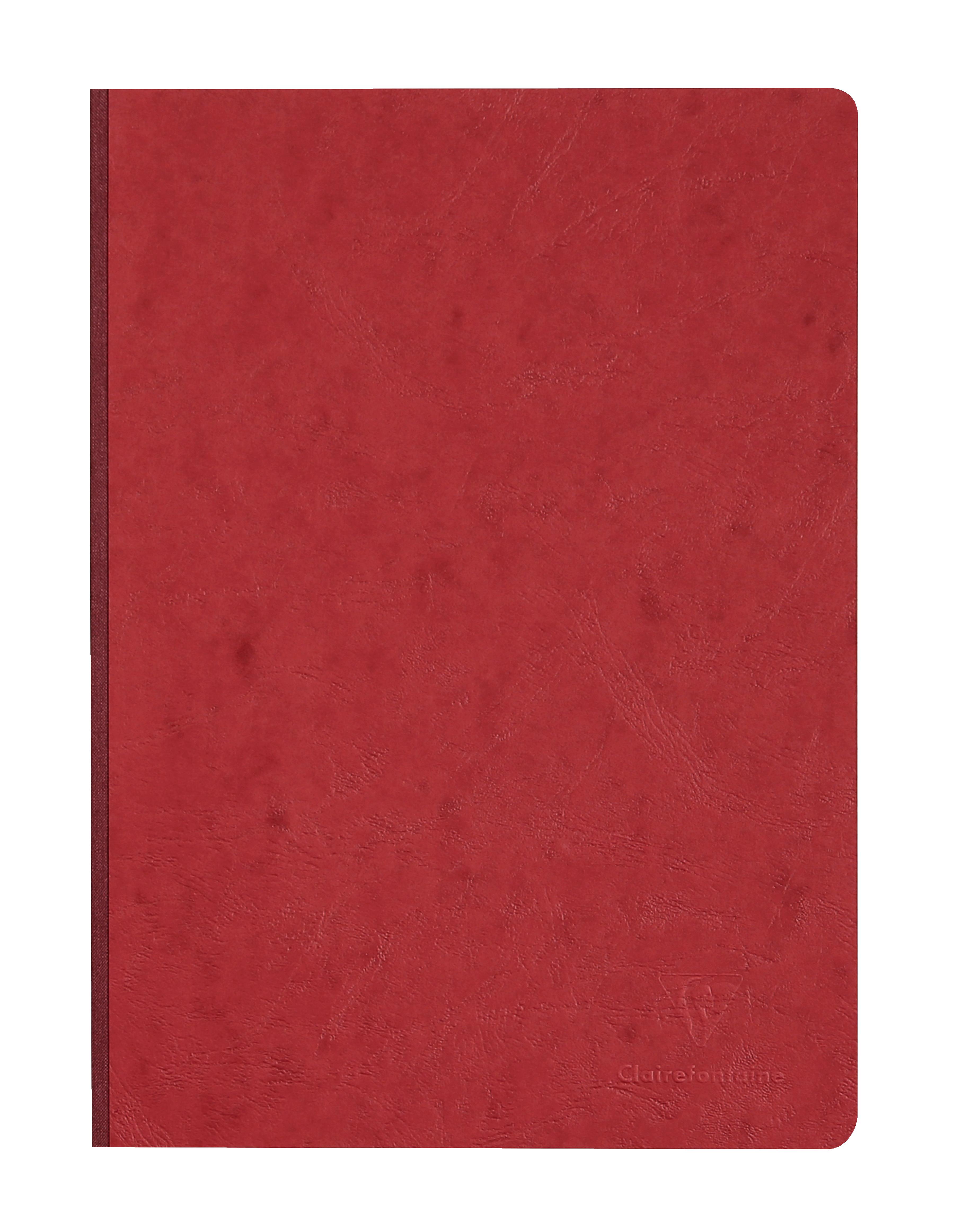 Vorderes Coverbild AgeBag Kladde rot A4-Format kariert