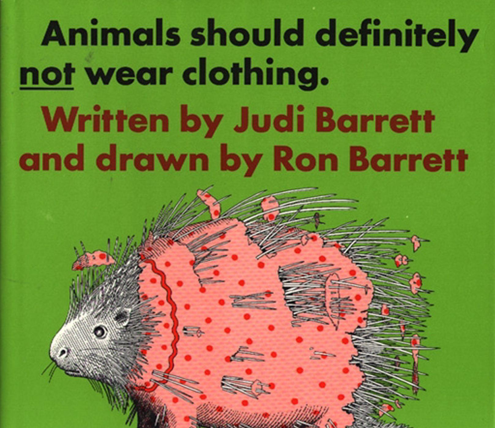 Vorderes Coverbild Animals Should Definitely Not Wear Clothing