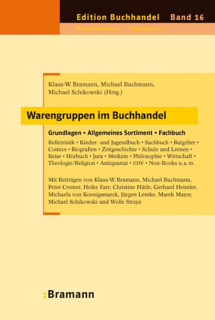 Vorderes Coverbild Warengruppen im Buchhandel