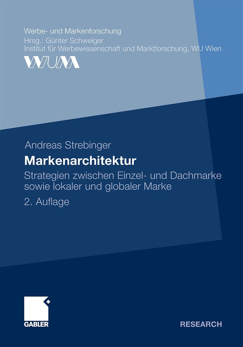 Vorderes Coverbild Markenarchitektur