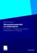 Vorderes Coverbild Verkaufskomplexität im Außendienst