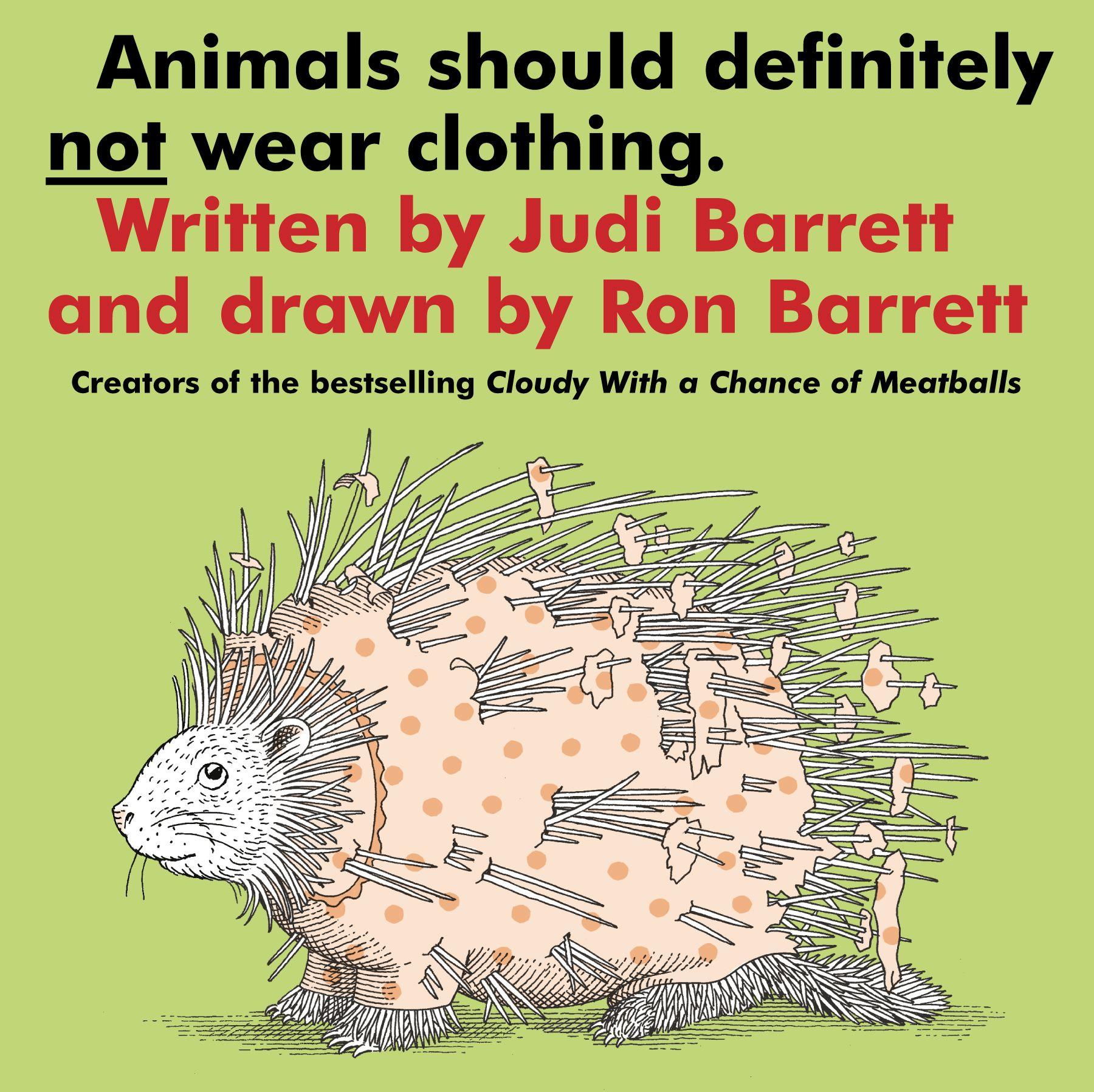 Vorderes Coverbild Animals Should Definitely Not Wear Clothing