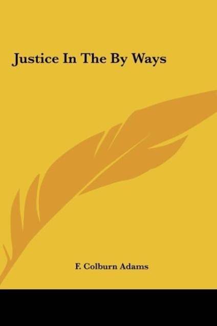 Vorderes Coverbild Justice In The By Ways
