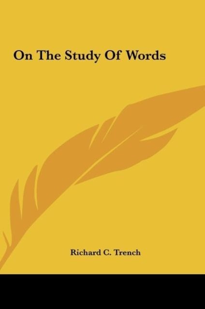 Vorderes Coverbild On The Study Of Words