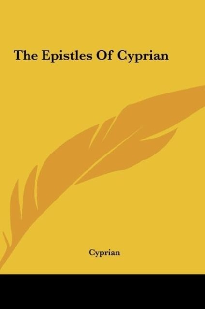 Vorderes Coverbild The Epistles Of Cyprian