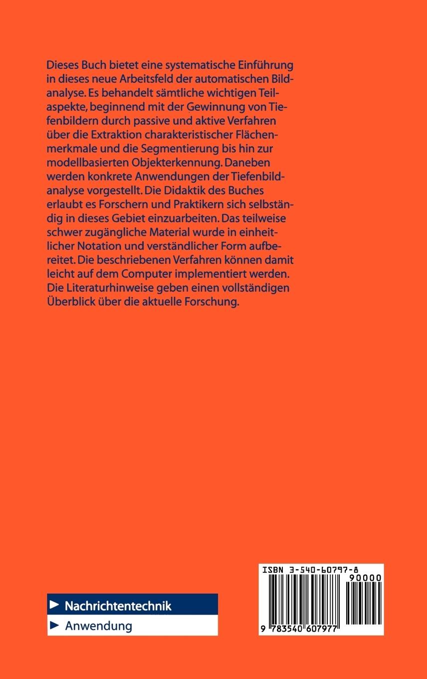 Rückseitencover Dreidimensionales Computersehen