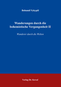 Vorderes Coverbild Wanderungen durch die bohemistische Vergangenheit II