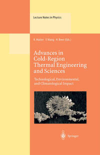 Vorderes Coverbild Advances in Cold-Region Thermal Engineering and Sciences