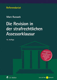 Vorderes Coverbild Die Revision in der strafrechtlichen Assessorklausur