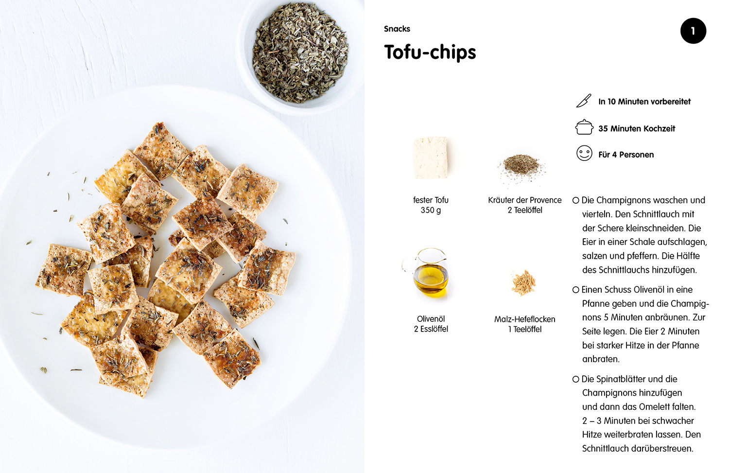 Beispielinhalt (Bild) Super Einfach Kochen Vegan