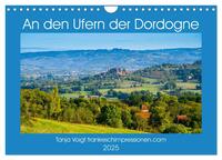 Vorderes Coverbild An den Ufern der Dordogne (Wandkalender 2025 DIN A4 quer), CALVENDO Monatskalender