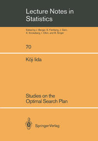 Vorderes Coverbild Studies on the Optimal Search Plan