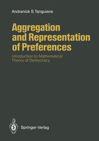 Vorderes Coverbild Aggregation and Representation of Preferences