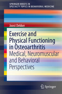 Vorderes Coverbild Exercise and Physical Functioning in Osteoarthritis