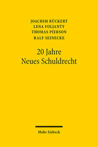 Vorderes Coverbild 20 Jahre Neues Schuldrecht