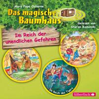 Vorderes Coverbild Im Reich der unendlichen Gefahren. Die Hörbuchbox (Das magische Baumhaus)