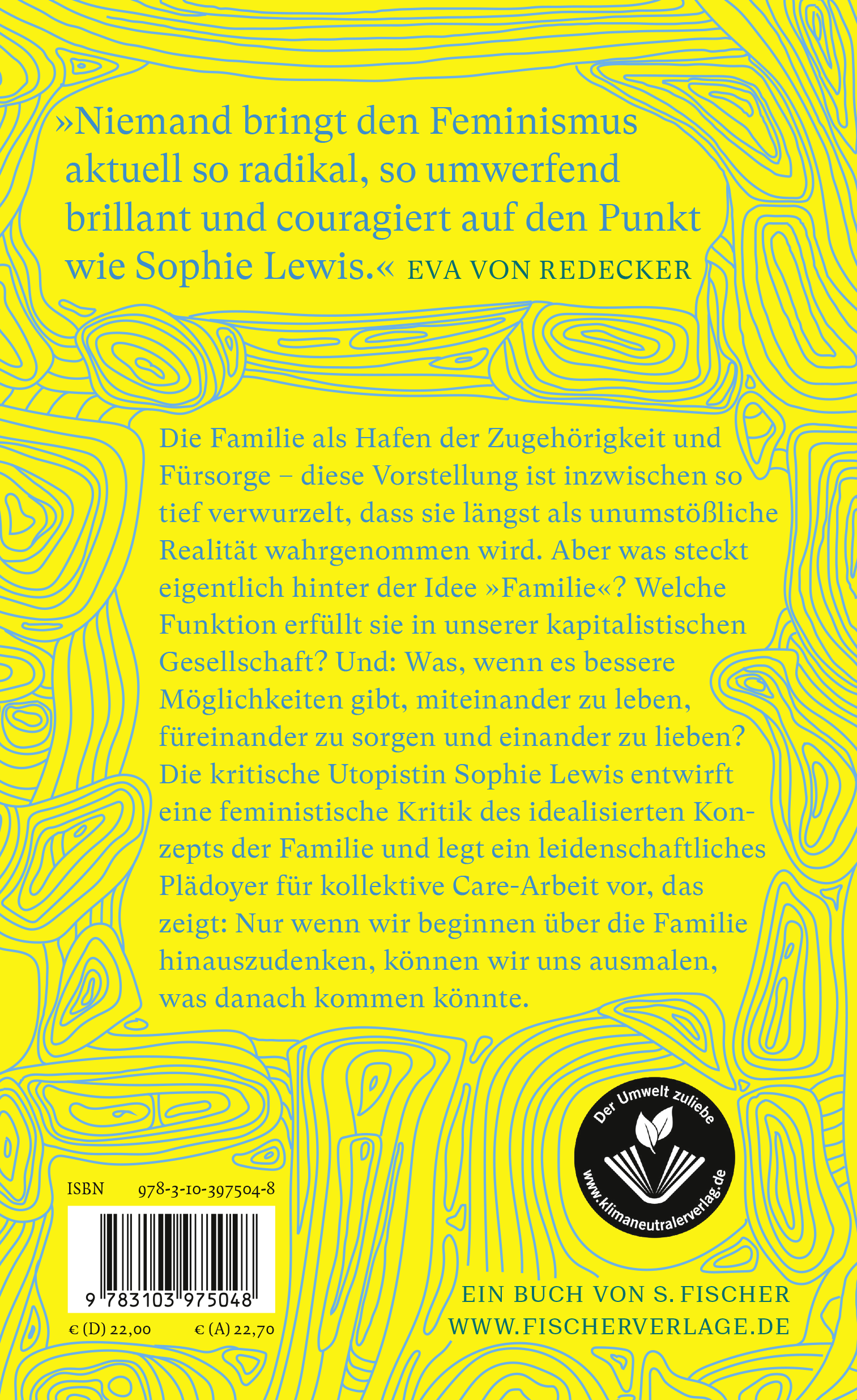 Rückseitencover Die Familie abschaffen