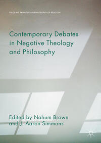 Vorderes Coverbild Contemporary Debates in Negative Theology and Philosophy