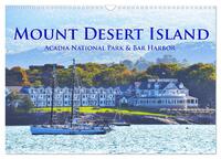 Vorderes Coverbild Mount Desert Island Acadia National Park und Bar Harbor (Wandkalender 2025 DIN A3 quer), CALVENDO Monatskalender