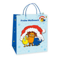Vorderes Coverbild Trötsch Die Maus 3D-Geschenktasche Weihnachten groß