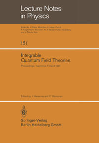 Vorderes Coverbild Integrable Quantum Field Theories