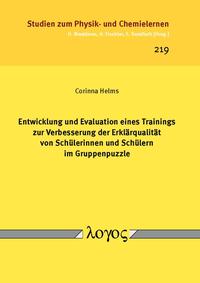 Vorderes Coverbild Entwicklung und Evaluation eines Trainings zur Verbesserung der Erklärqualität von Schülerinnen und Schülern im Gruppenpuzzle
