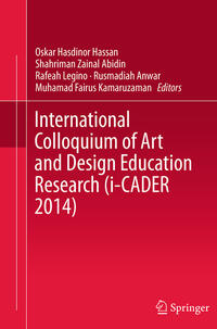 Vorderes Coverbild International Colloquium of Art and Design Education Research (i-CADER 2014)
