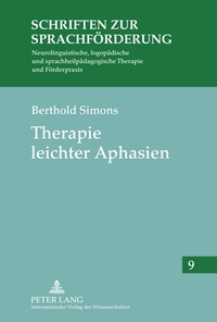 Vorderes Coverbild Therapie leichter Aphasien