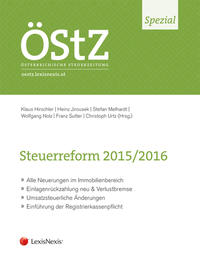 Vorderes Coverbild Steuerreform 2015/2016