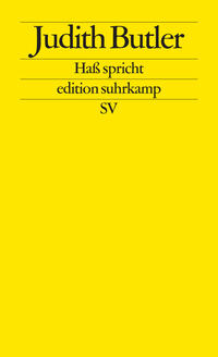 Vorderes Coverbild Haß spricht