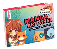 Vorderes Coverbild Manga Art Paper in DIN A5. Mit Soundword- Zeichenschule
