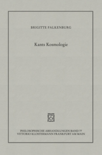 Vorderes Coverbild Kants Kosmologie