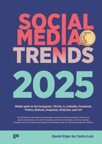 Vorderes Coverbild Social Media Trends 2025