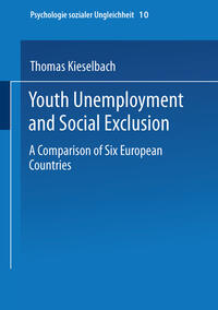 Vorderes Coverbild Youth Unemployment and Social Exclusion