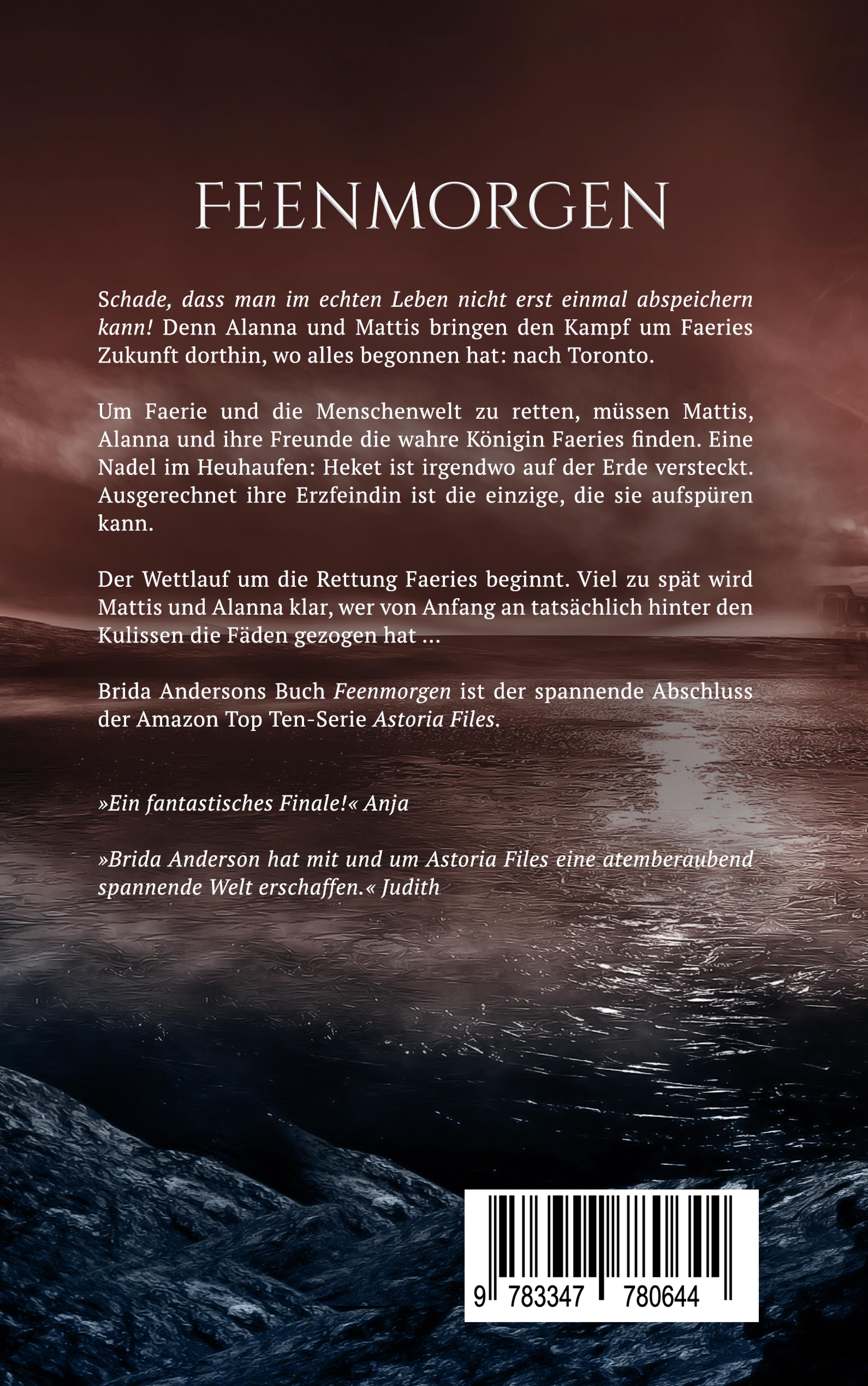 Rückseitencover Feenmorgen: Astoria Files 6