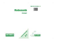 Vorderes Coverbild Mathematik 8 E
