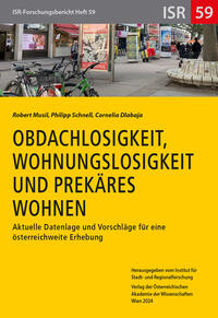Vorderes Coverbild Obdachlosigkeit, Wohnungslosigkeit und prekäres Wohnen