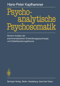 Vorderes Coverbild Psychoanalytische Psychosomatik