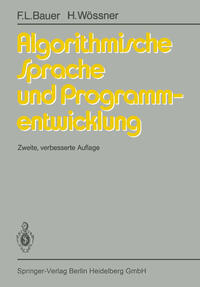 Vorderes Coverbild Algorithmische Sprache und Programmentwicklung