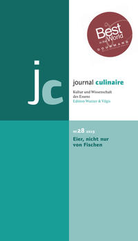 Vorderes Coverbild journal culinaire. Kultur und Wissenschaft des Essens