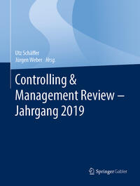 Vorderes Coverbild Controlling & Management Review – Jahrgang 2019