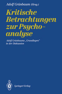 Vorderes Coverbild Kritische Betrachtungen zur Psychoanalyse