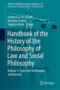 Vorderes Coverbild Handbook of the History of the Philosophy of Law and Social Philosophy