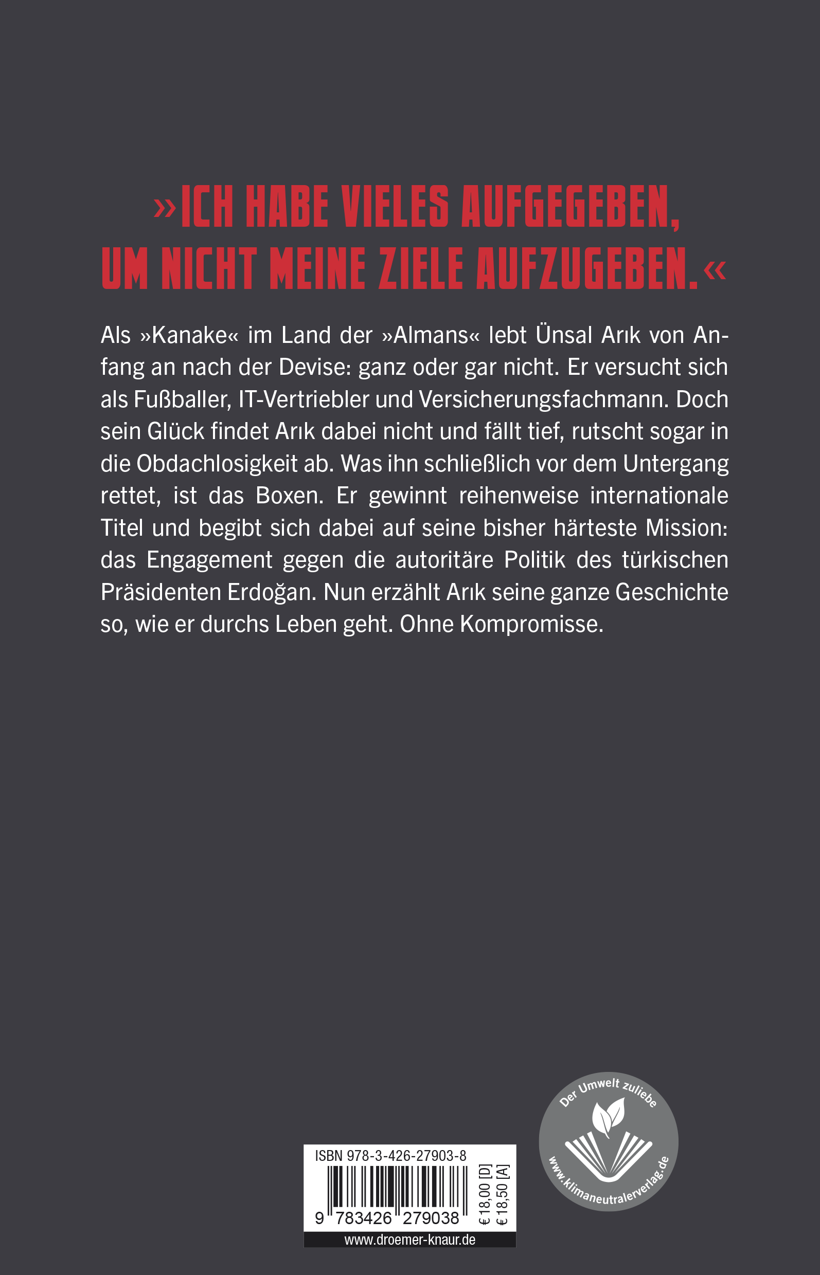 Rückseitencover Alman vs. Kanake