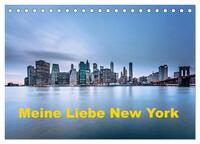 Vorderes Coverbild Meine Liebe New York (Tischkalender 2025 DIN A5 quer), CALVENDO Monatskalender