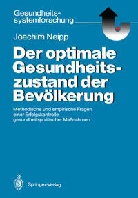 Vorderes Coverbild Der optimale Gesundheitszustand der Bevölkerung