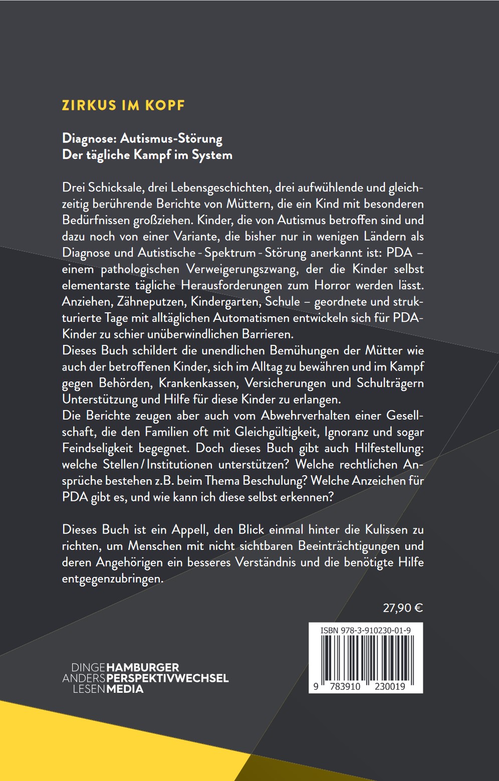 Rückseitencover Zirkus im Kopf